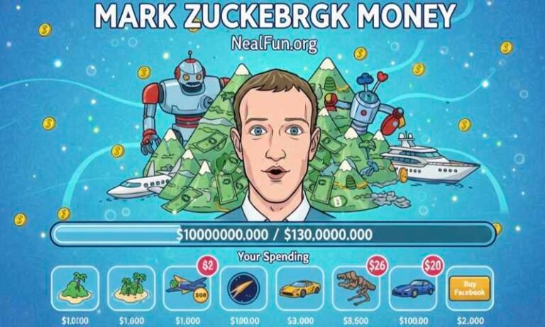 Spend Mark Zuckerberg Money NealFun.org