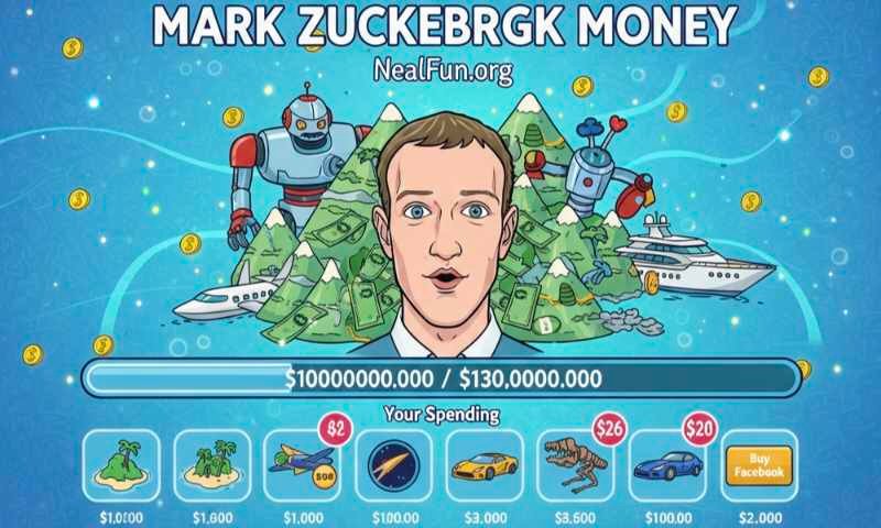 Spend Mark Zuckerberg Money NealFun.org