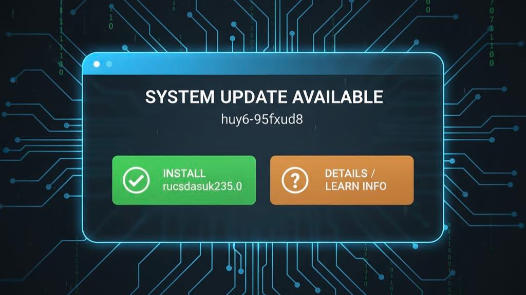 about huy6-95fxud8 update should i use rucsdasuk235.0
